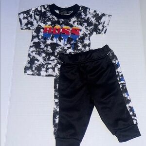 Boss Black Jogger Sweatpants for Casual Comfort